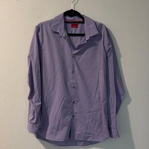 Alfani - Slim Fit Button Down - Striped Stitching - L
